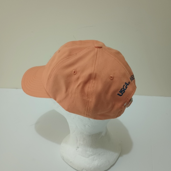 U.S. Open 2015 Chambers Bay Orange/ Blue Adjustable Golf Cap/Hat New - Picture 6 of 11